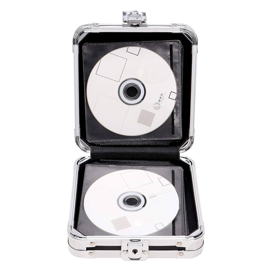 ...Und… [CD] Amazon.com: Vaultz Locking CD Case Holder - 24 Disc Storage